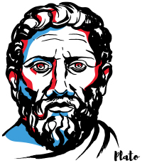 Plato drawing